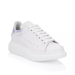 Alexander mcqueen oversized iridescent sneakers